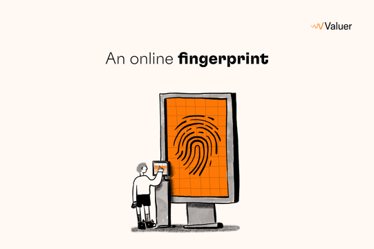 An online fingerprint