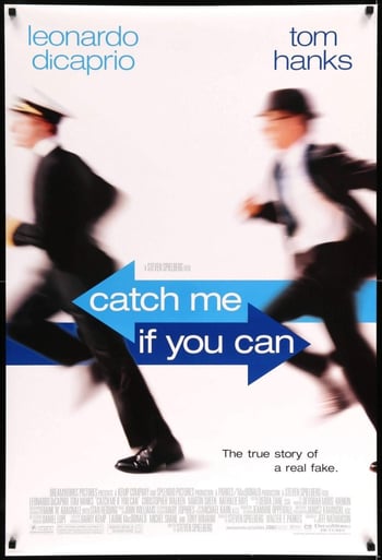 Catch me if you can movie poster