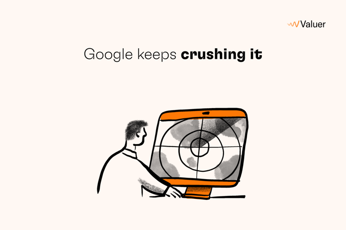 Google keeps crushing it