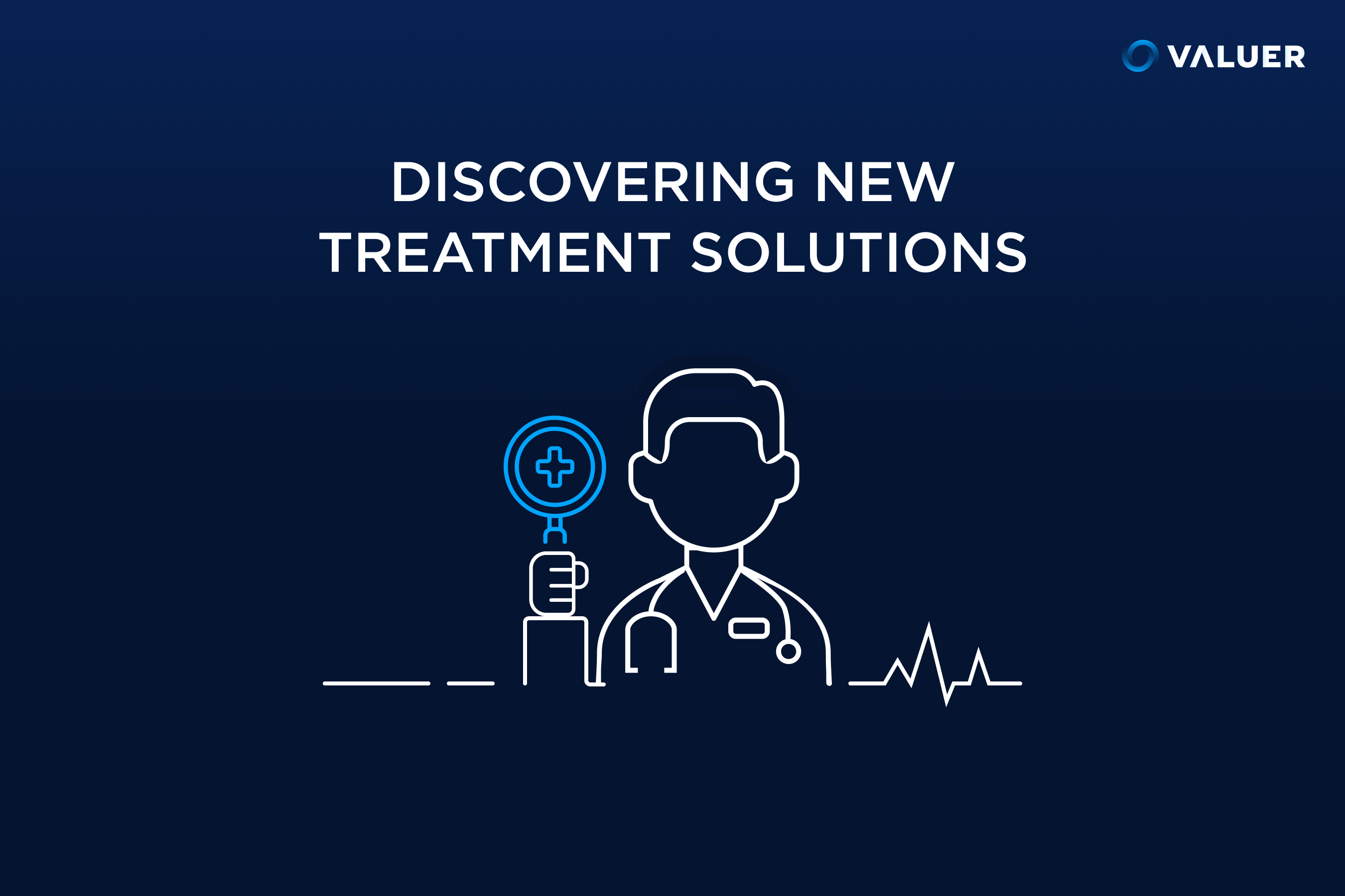 discovering new treatment solutions with image of doctor