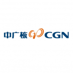 cgn logo dark blue text and orange shape