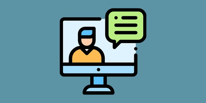 Job interview computer