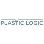Plastic Logic Germany logo blue text with white background