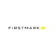 Firstmark logo, black capital letters, yellow mark on the right