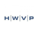 HWVP logo, capital blue letters