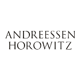 Andressen Horowitz logo, black capital letters