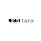 Ribbit Capital logo, black letters, with part of the name bolt