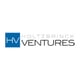 logo, capital black letters, on the left side is a blue square with whitel capital letters