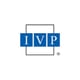 IVP logo, white capital letters inside of the blue squares