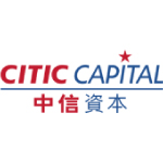 citic capital logo red and blue letters with white background