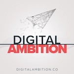 Digital ambition logo - Paper plane