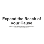 donate your website motto/slogan