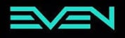Logo of Even. Colors: Green on black background