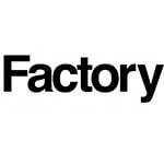 Factory Berlin black letters logo