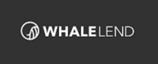 Logo of WhaleLend. Colors: White on gray background