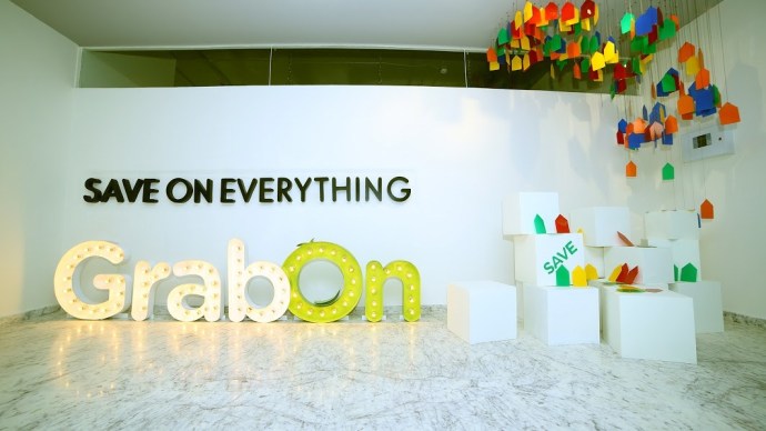 image of an office entrance with the logo grabon