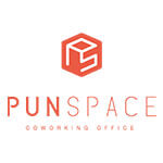 Punspace coworking office orange logo