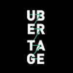 Ubertage letters logo