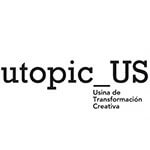 utopic us usina de transformation creative logo
