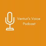 Venturi's voice logo - orange square