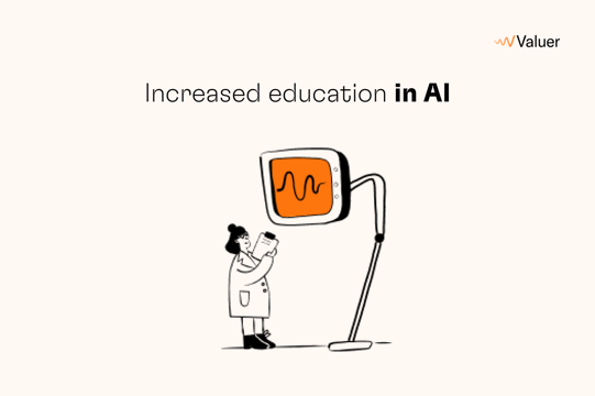 Increased education in AI