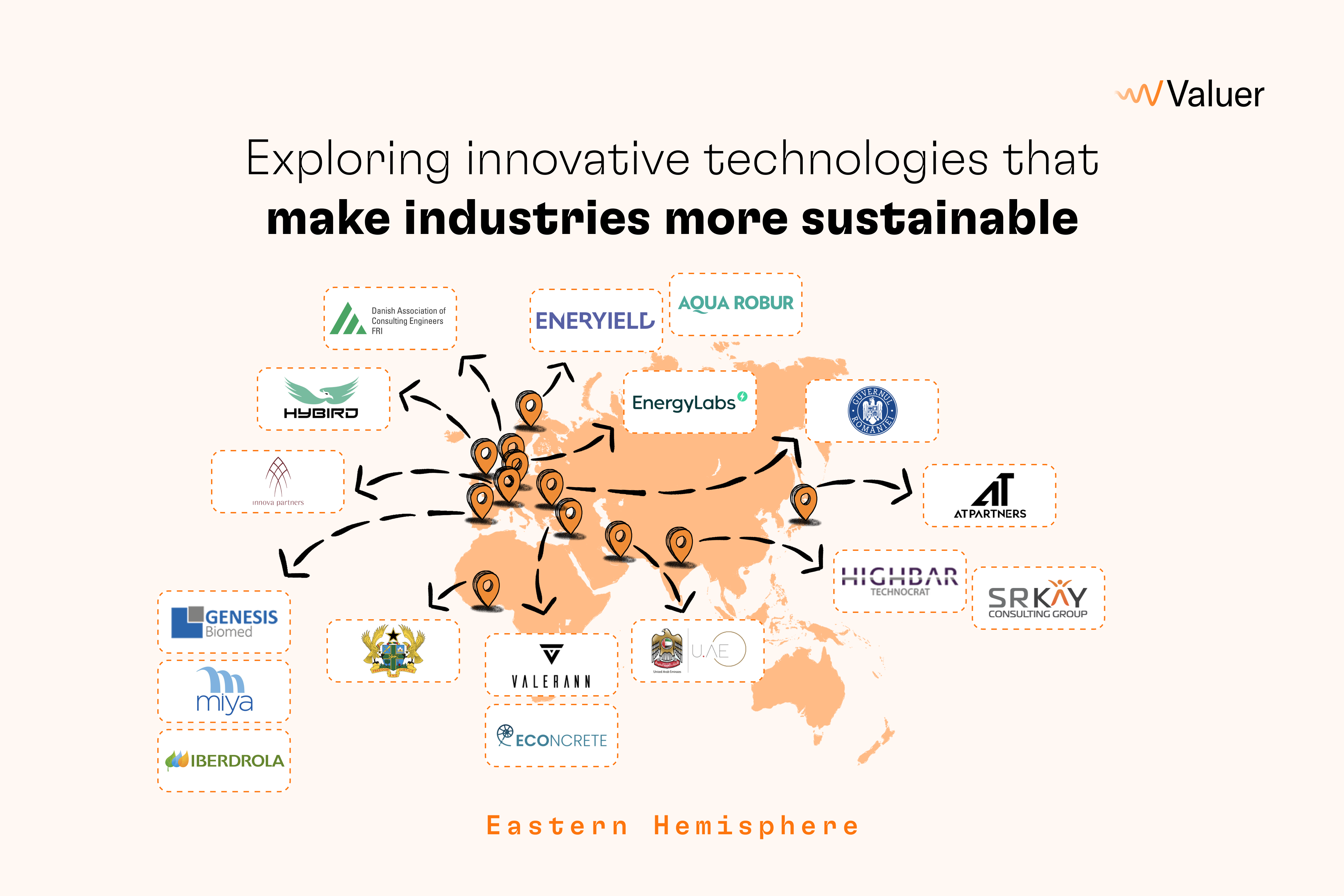 Map Image - Eastern Hemisphere - SDG 9