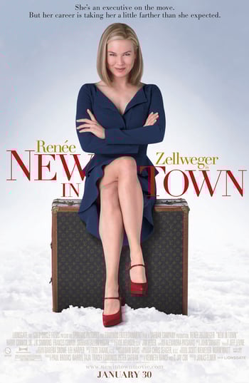 New in town movie poster