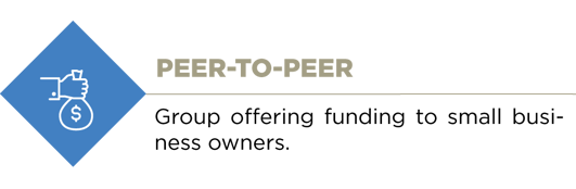 Peer-to-peer investor description banner