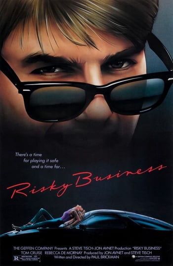 Risky Business movie poster