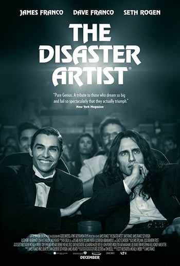 The disaster artist movie poster