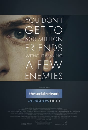 The social network movie poster