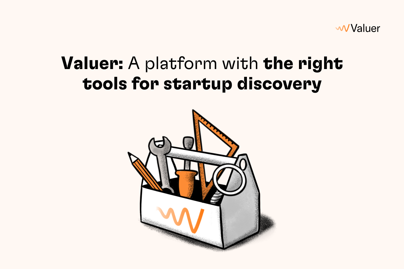 Valuer a platform with the right tools for startup discovery