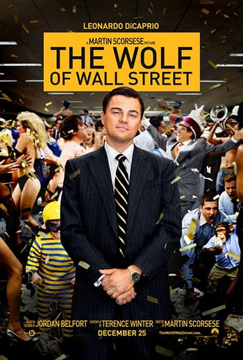 Wolf of wall street movie poster