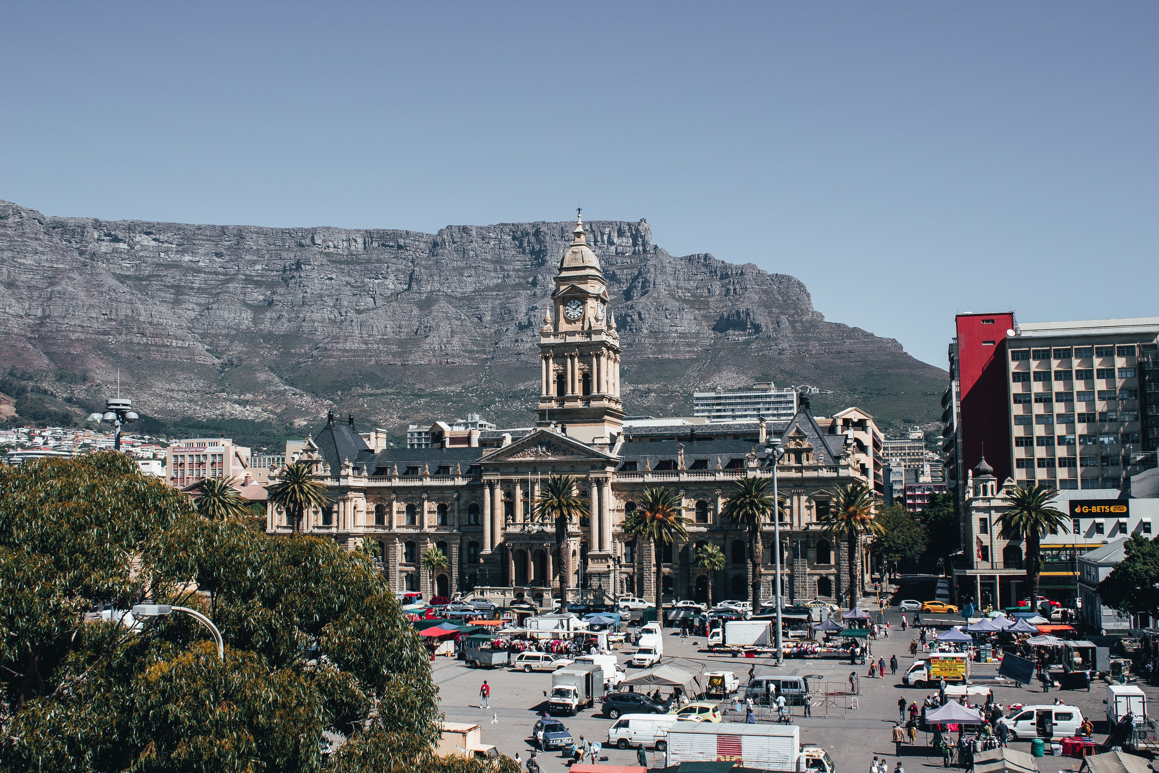 downtown cape town, south africa 