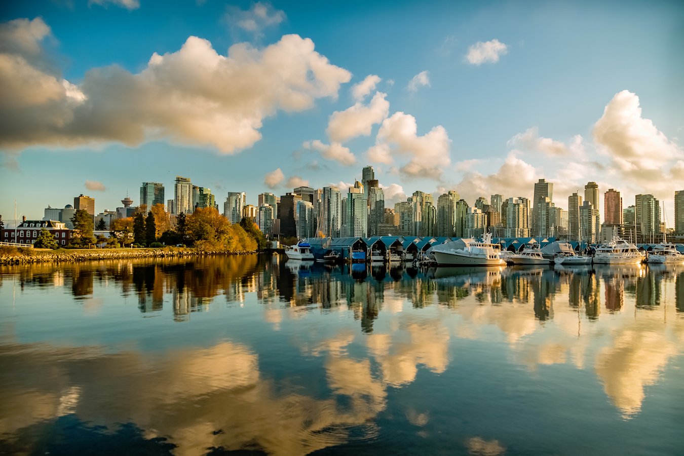 vancouver from the water