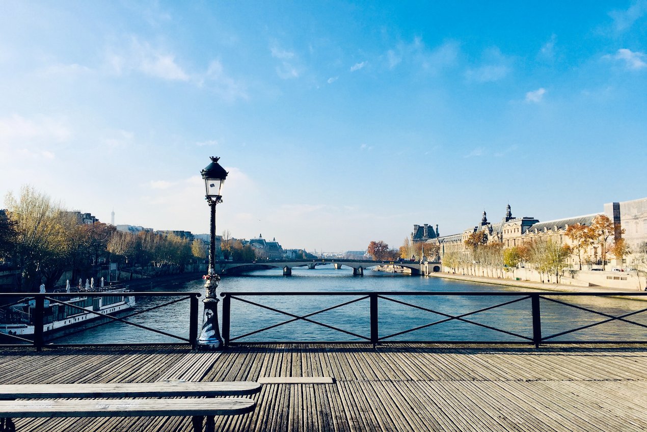 Lyon from a bridge 