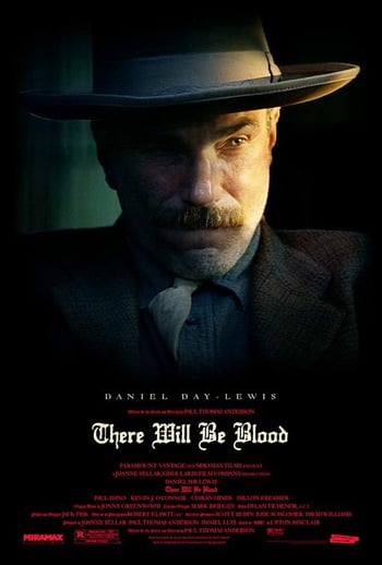 There will be good movie poster - an old man wearing a hat and suit looks to the side, white and red text overlaid