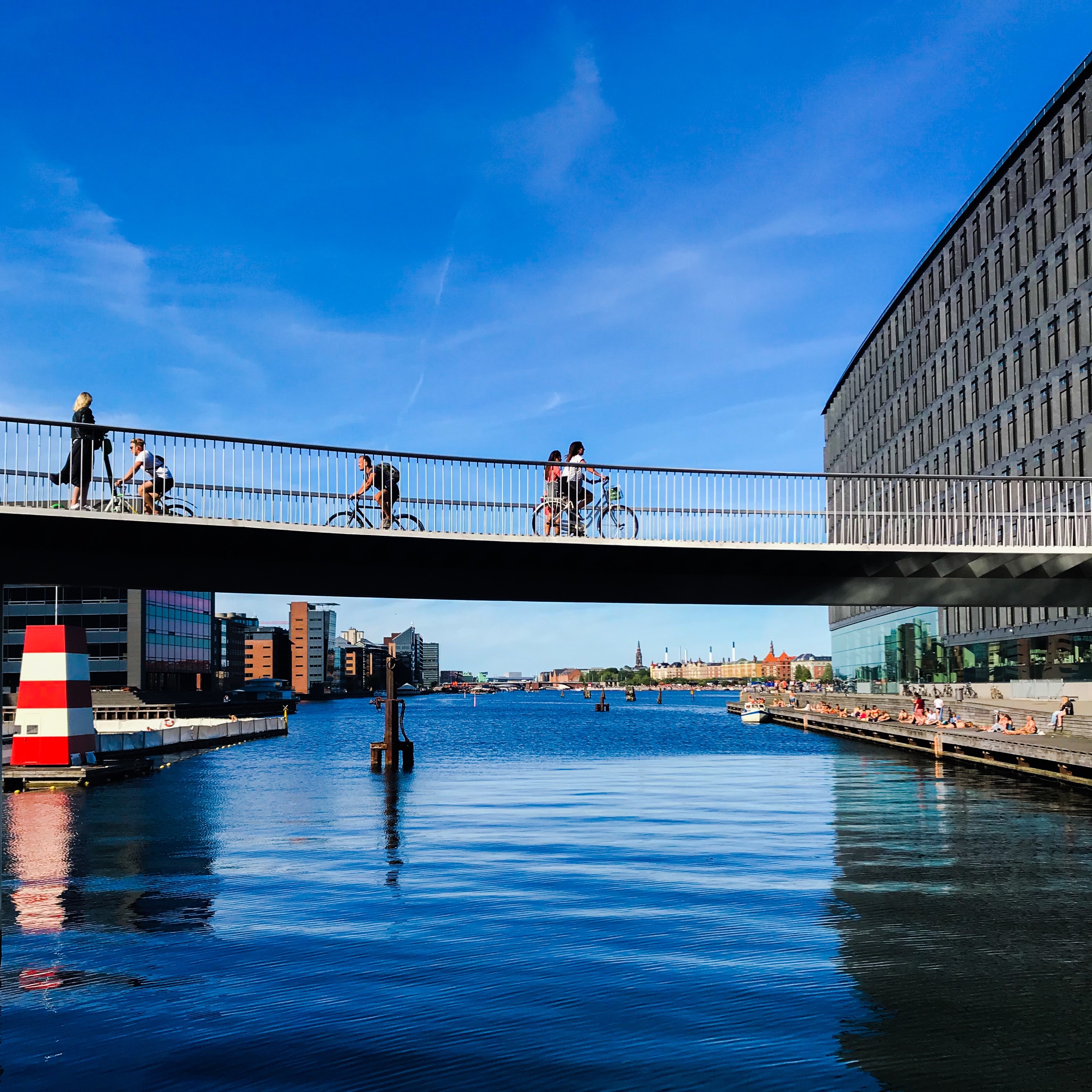 Bridge above the water