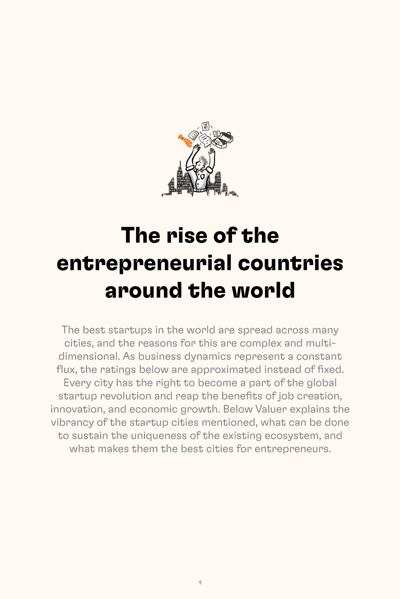 The rise of entrepreneurial countries around the world