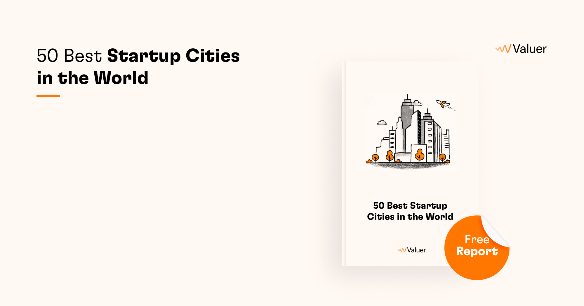 The 50 Best Startup Cities in 2021 (free ebook)
