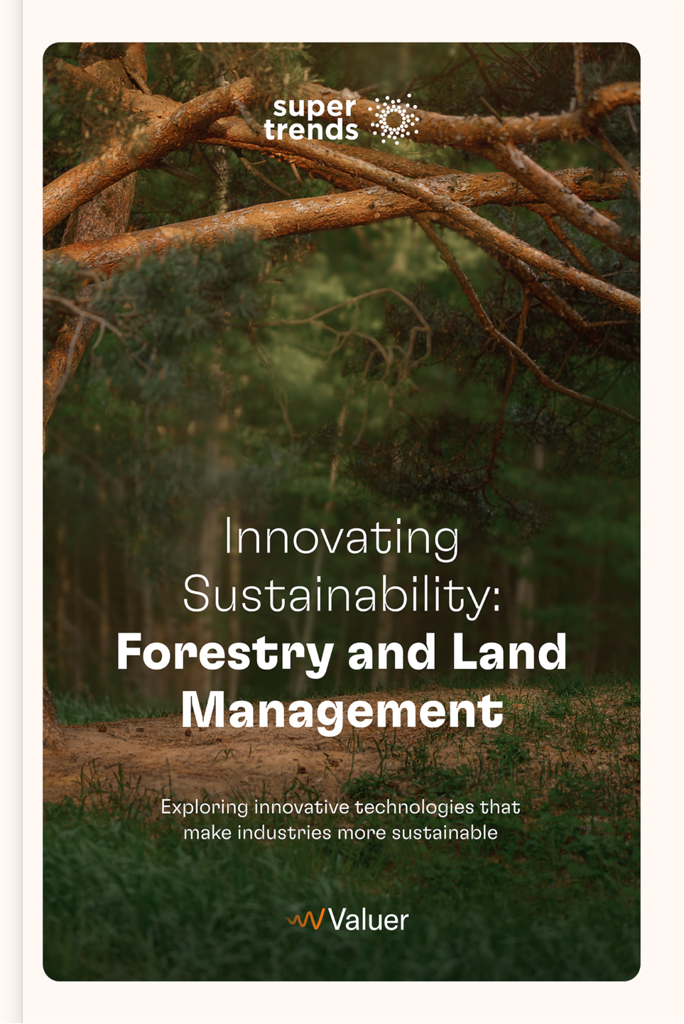 Front Cover of forestry and land management report