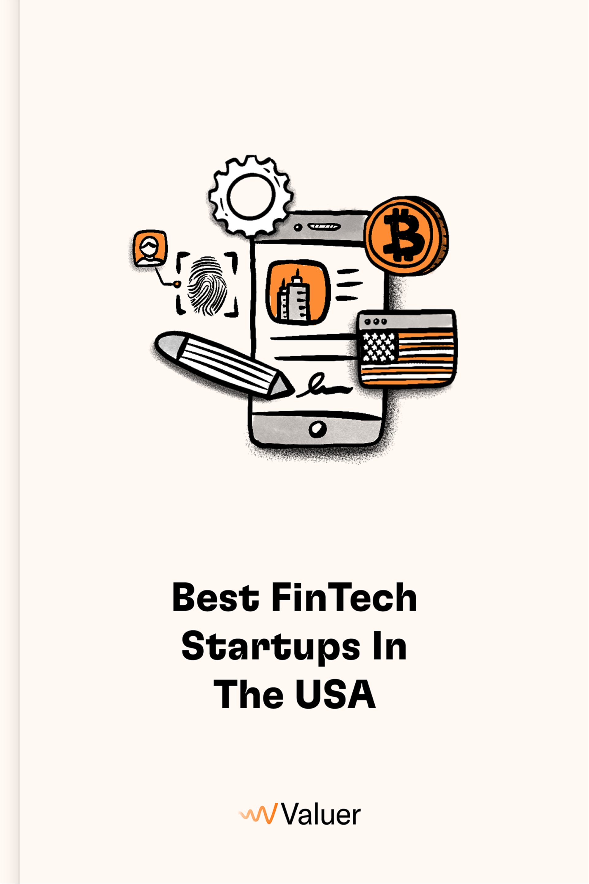 Best FinTech startups in the the USA ebook front cover  