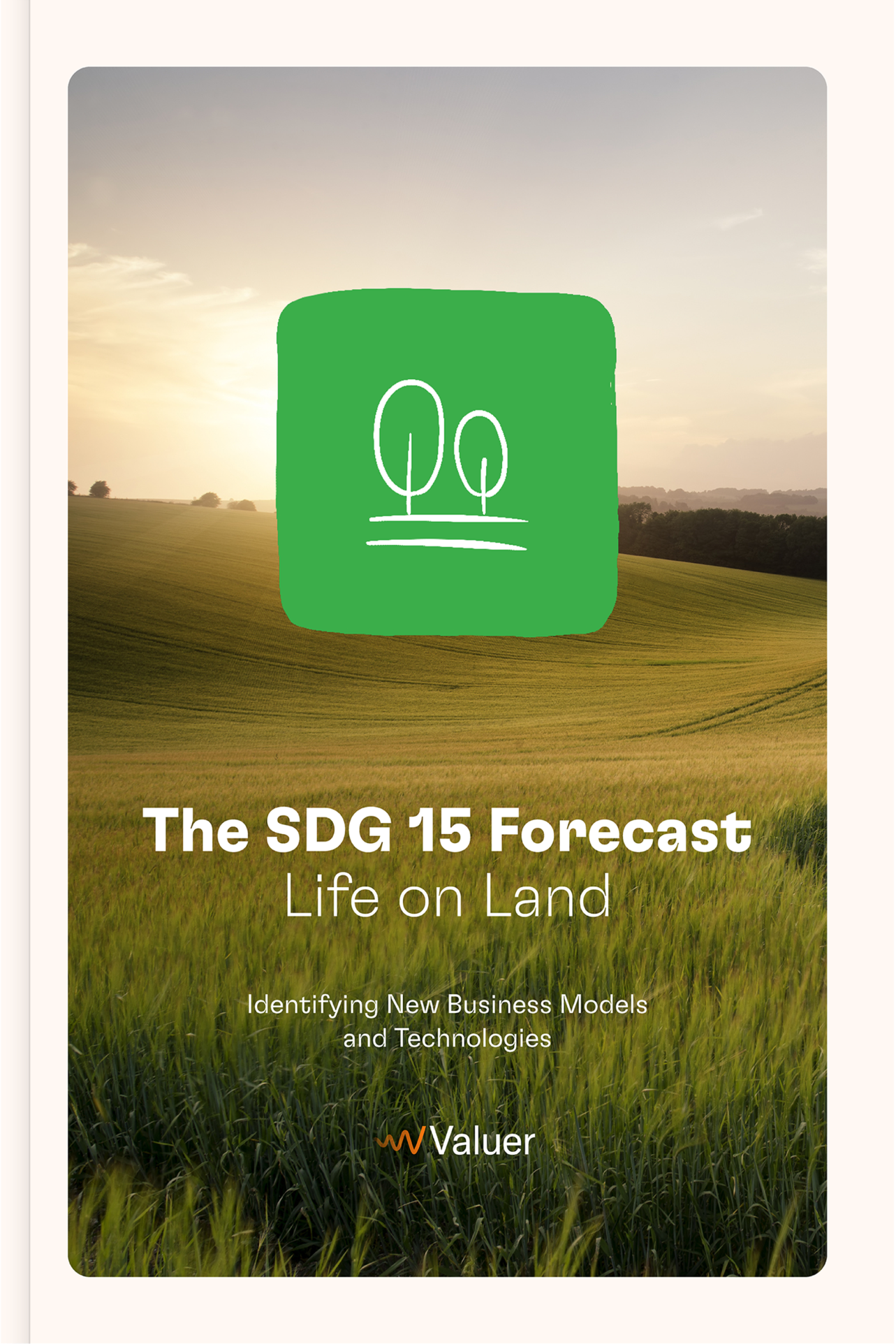 SDG 15 report front cover 