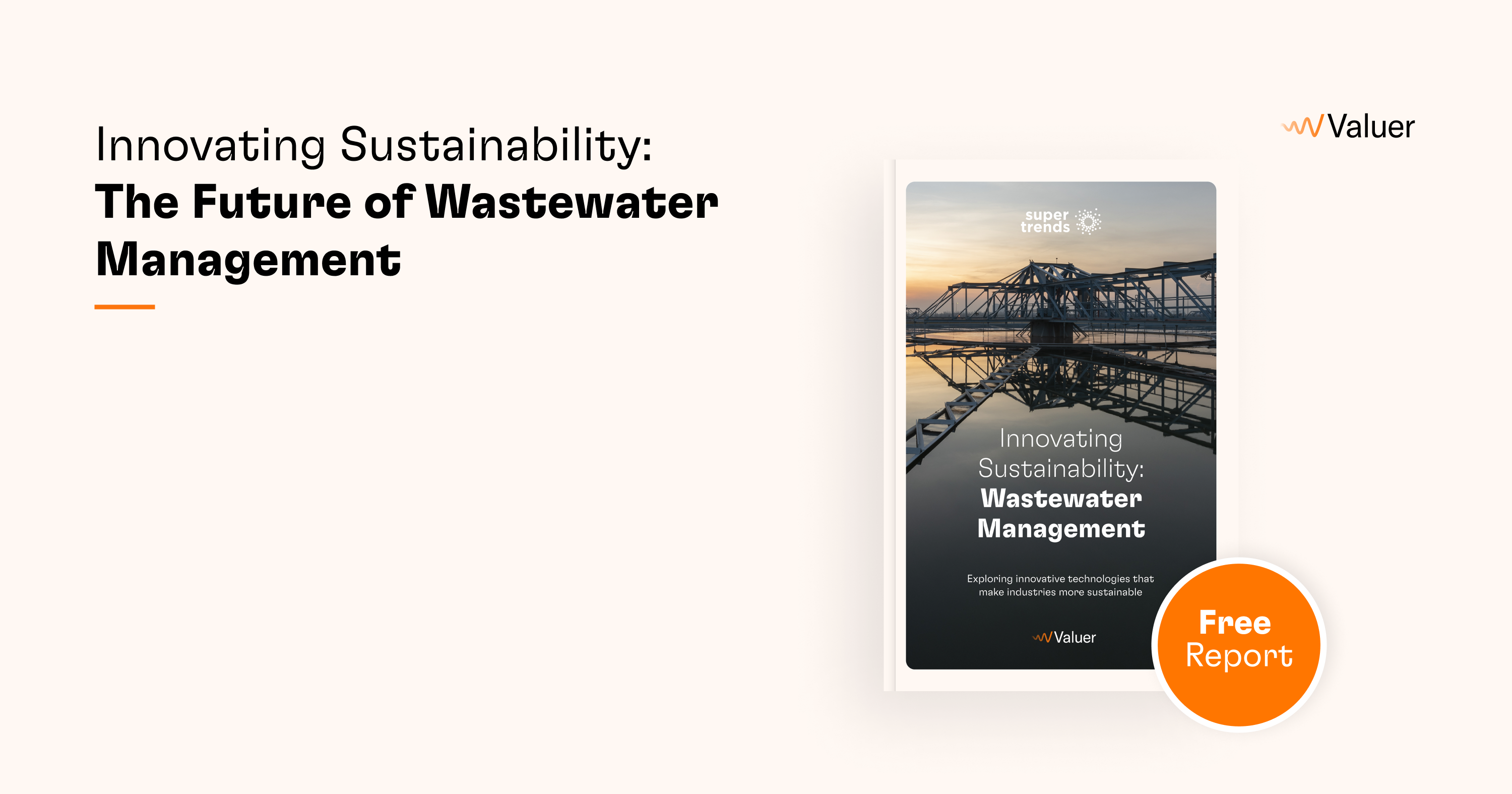Innovating Sustainability Wastewater Management