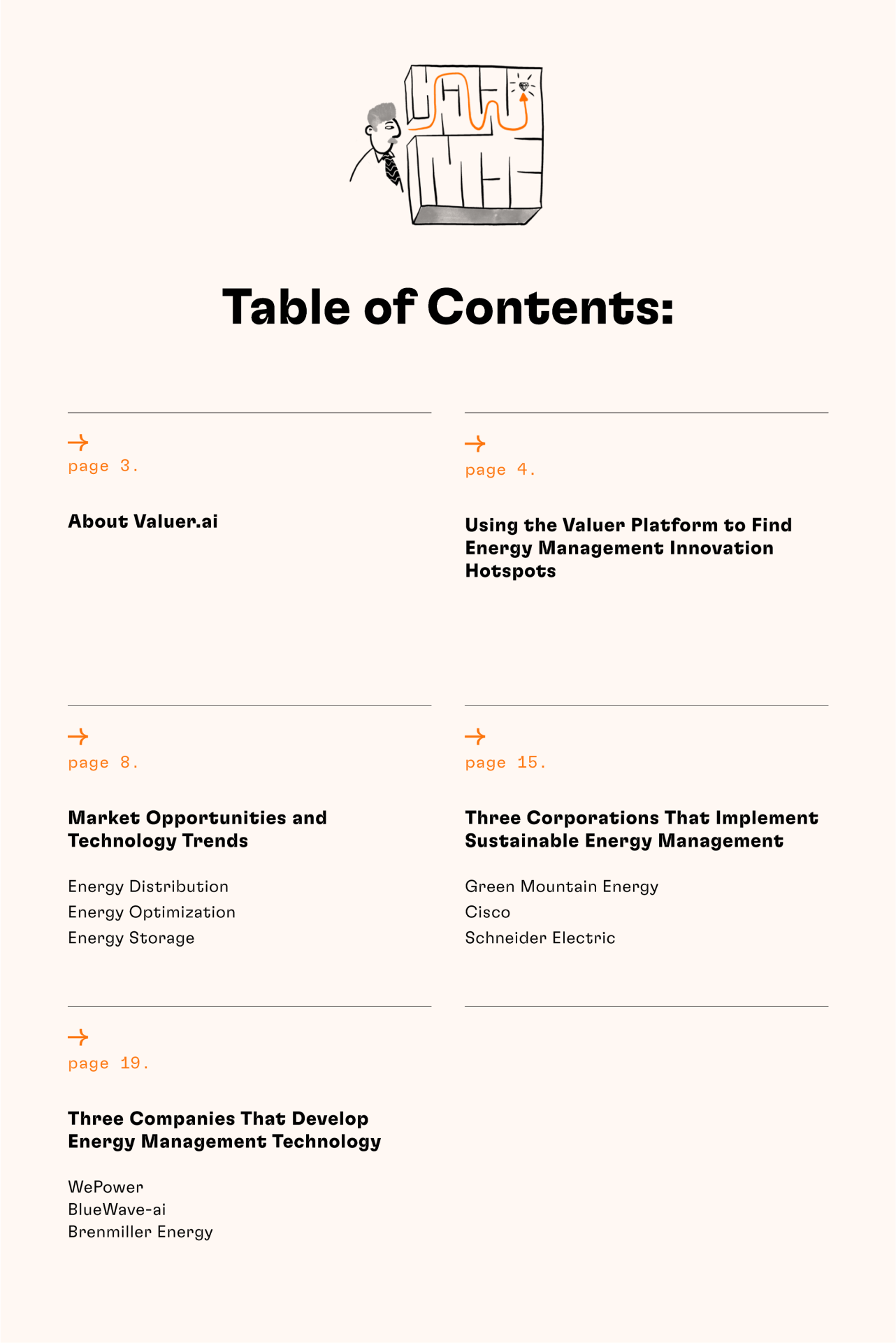 table of contents 