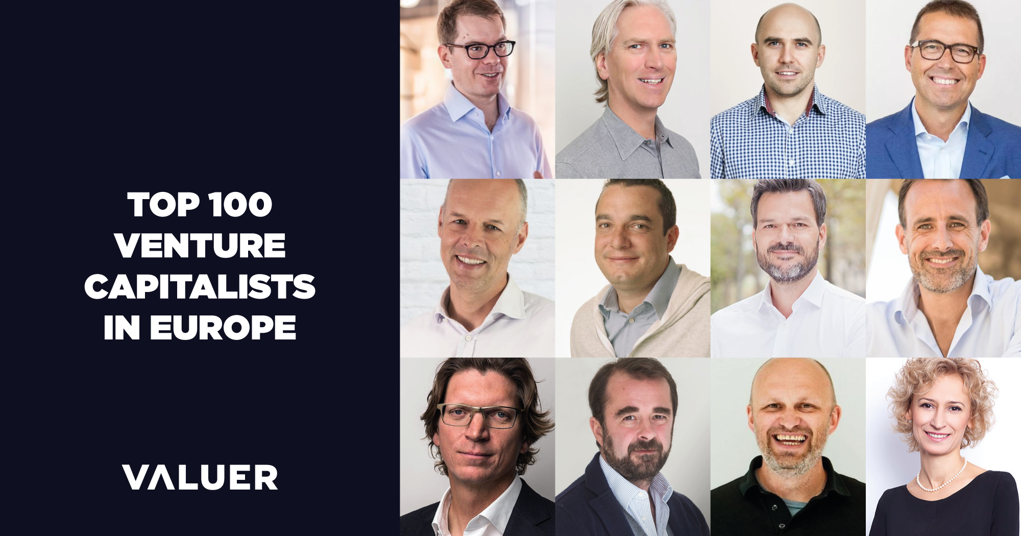 Top 100 Venture Capitalists in Europe