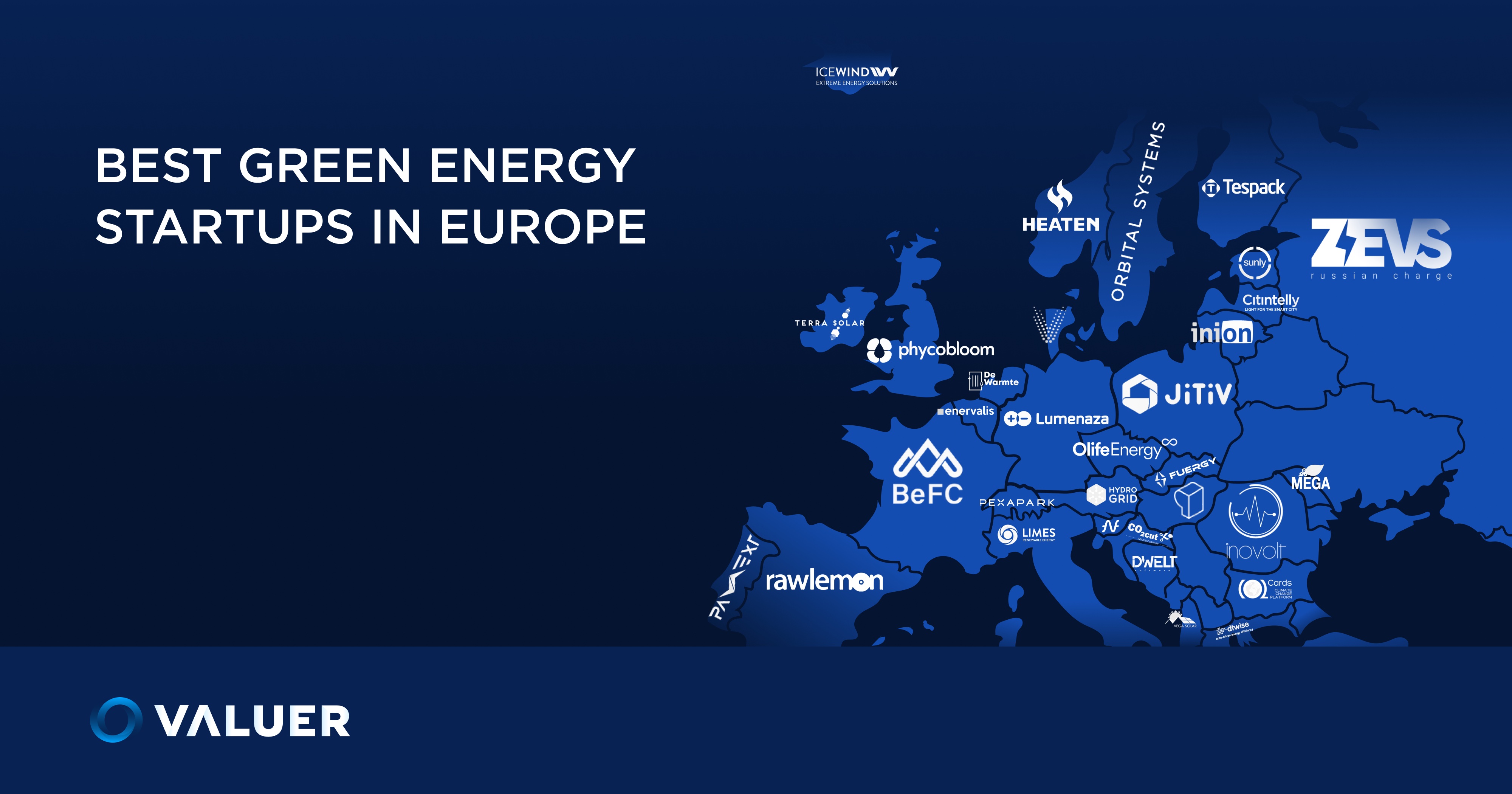 The Best Green Energy Startups in Europe